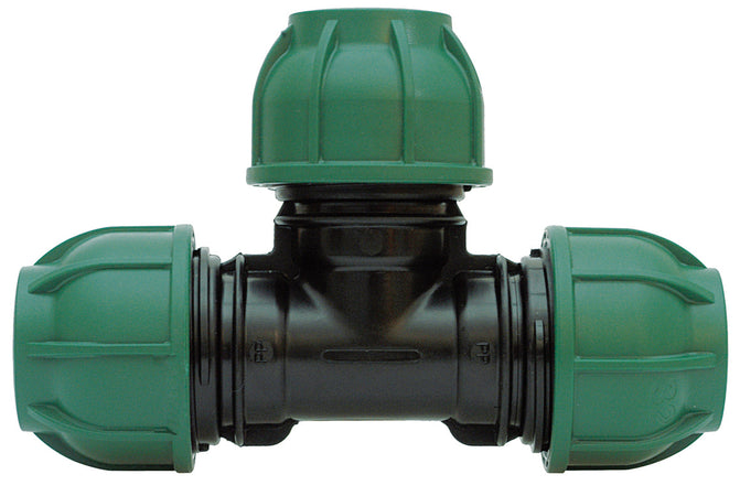 Raccordo A Compressione Pn10 Tee 90 ° Mis. 16X16X16 20.00 Pz