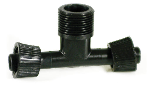 Raccordo A T Per Ala Gocciolante Filetto Maschio Mm. 16X16X3/4 50.00 Pz