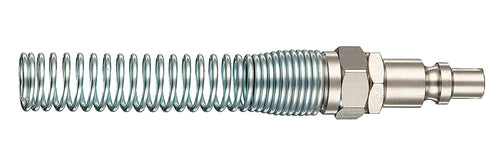 Raccordo Per Spirali Innesto Rapido Per Compressori Mis. 8X6 (Bl)