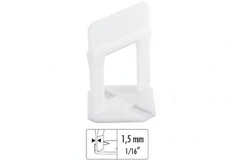 Raimondi Base Livellante Con Feritoia Per Cuneo H Mm. 20 Fuga Mm. 1,5 - 200 Pz.