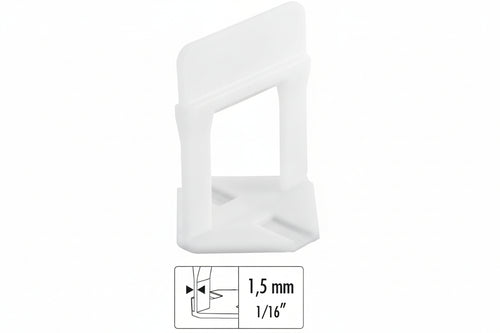Raimondi Base Livellante Con Feritoia Per Cuneo H Mm. 20 Fuga Mm. 1,5 - 400 Pz.