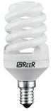 Reer Lampada Risparmio Ener. Micro E-Lite Spirale E14-Fredda 11W-532 Lumen