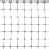 Rete In Plastica Quadranet X Balconi Maglia Mm.10X10 Rotolo Mt.50 H. Cm. 100 - Silver
