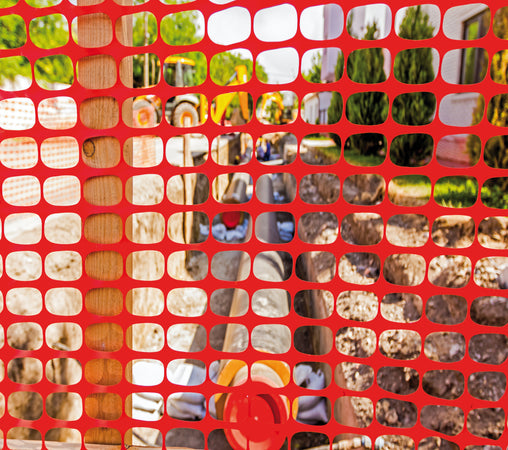 Rete Per Cantiere Mt.50 Kant Col. Arancio H. Cm. 120 50.00 Metri