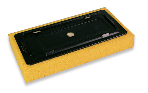Ricambio Frattazzo Per Pulizia Cm. 29X14X4 H Col. Giallo (Tipo Tagliato)