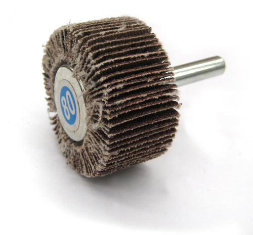 Ruota Lamellare Abrasiva Ø Mm. 60X30 - Grana 80