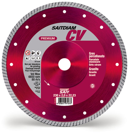 Sait Disco Diamantato Saitdiam Cv Ø Mm. 115X1,4X22,23