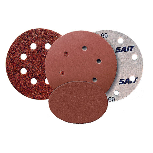 Sait Disco Velcrato D-Saitac-Vel Tipo Aw-D - Ø Mm. 127 (8 Fori) Grana 80 50.00 Pz