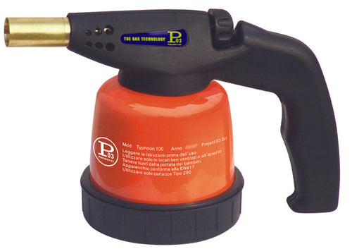 Saldatore A Gas Typhoon 100 Accensione Normale