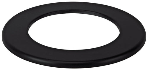 Save Anello Da Parete Per Stufa A Legna Porcellanato Plus Light Col. Nero Opaco Ø Cm. 12
