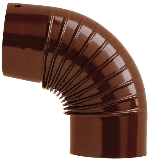 Save Gomito 90 ° Per Stufa A Legna Porcellanato Classic Col. Marrone Ee ? Cm. 10 12.00 Pz