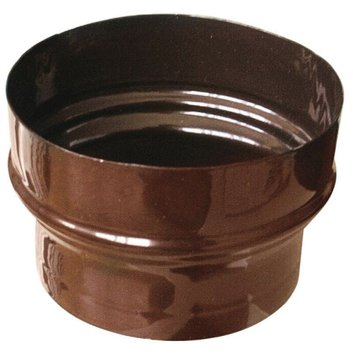 Save Maggiorazione Per Stufa A Legna Porcellanato Classic Col. Marrone Ø Cm. 10X12