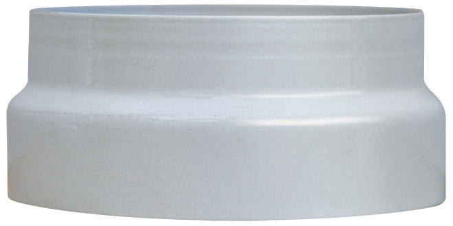 Save Riduzione Per Stufa A Legna Porcellanato Classic Col. Bianco Ø Cm. 12X10