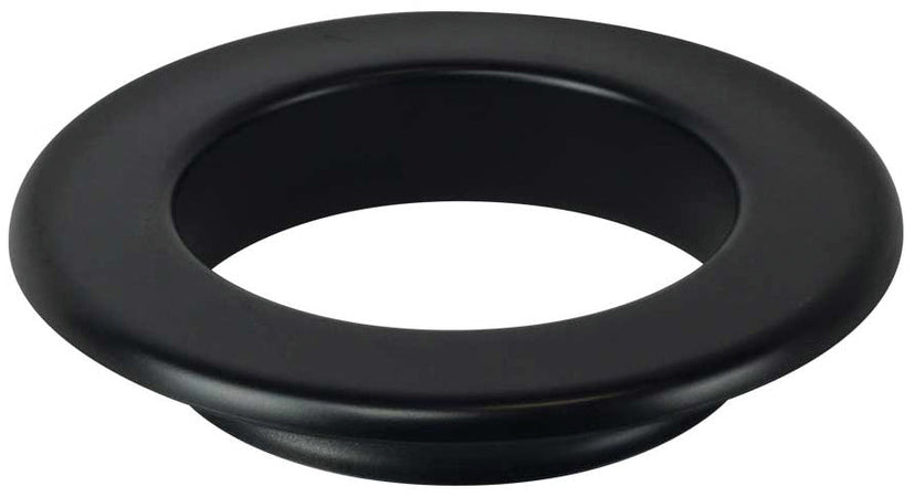 Save Rosone Da Parete Per Stufa A Legna Porcellanato Plus Light Col. Nero Opaco Ø Cm. 12