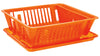 Scolapiatti Con Vassoio Salvagocce Cm. 37X33X12 H