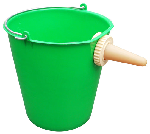 Secchio Poppatoio Per Vitelli Lt. 12