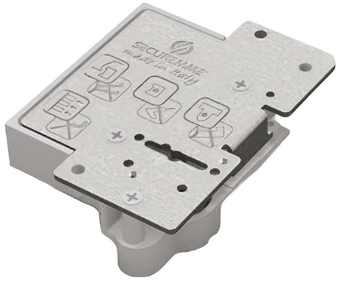 Securemme Cuore Di Ricambio Dx Doppia Mappa 4 Mandate 3 Chiavi Per Porte Blindate Art. 250