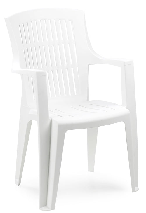 Sedia Arpa Cm. 55X60X91 H Col. Bianco