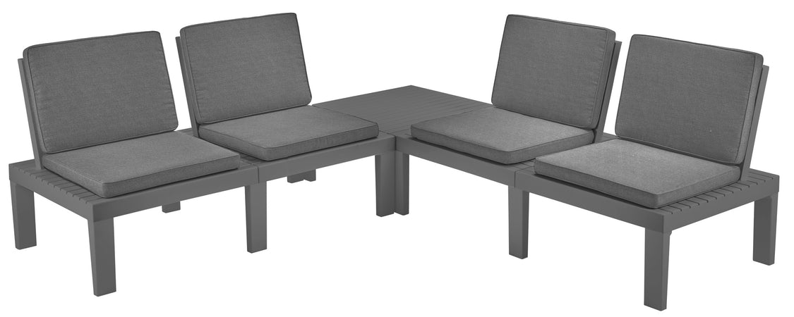 Set Da Giardino Molok Col. Antracite