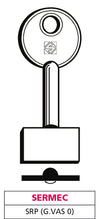 Silca Chiave A Doppia Mappa Srp (G. Vas 0) Sermec 5.00 Pz