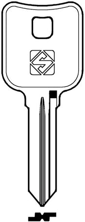 Silca Chiave Asc Bur38 (G. Vae 0) Burg 20.00 Pz