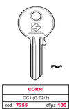 Silca Chiave Asc Cc1 (G.Vac 2) Corni 20.00 Pz