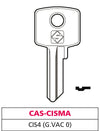 Silca Chiave Asc Cis4 (G. Vac 0) Cas-Cisma 20.00 Pz