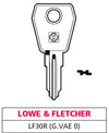 Silca Chiave Asc Lf30R (G. Vae 0) Lowe & Fletcher 20.00 Pz