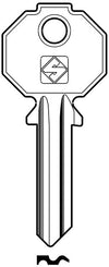 Silca Chiave Asc Pf072 (G. Vac O) Prefer 20.00 Pz