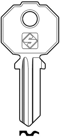 Silca Chiave Asc Pf212 (G. Vac 0) Prefer 20.00 Pz