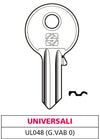 Silca Chiave Asc Ul048 (G. Vab 0) Universale 20.00 Pz