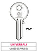 Silca Chiave Asc Ul060 (G. Vab 0) Universale 100.00 Pz