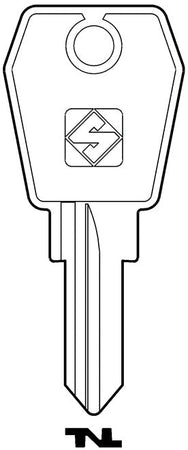 Silca Chiave Ottone Eu5R (G. Vae 0) Euro Locks 20.00 Pz