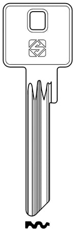 Silca Chiave Ottone Pt8 (G. Vad 1) Potent 20.00 Pz