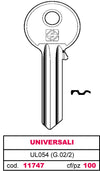 Silca Chiave Ottone Ul054 (G.Vac 2) Universale 100.00 Pz