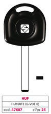 Silca Chiave Per Auto Hu100Te (G. Vde 0) Huf 5.00 Pz