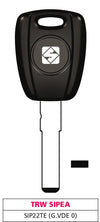 Silca Chiave Per Auto Sip22Te (G. Vde 0) Trw Sipea 5.00 Pz