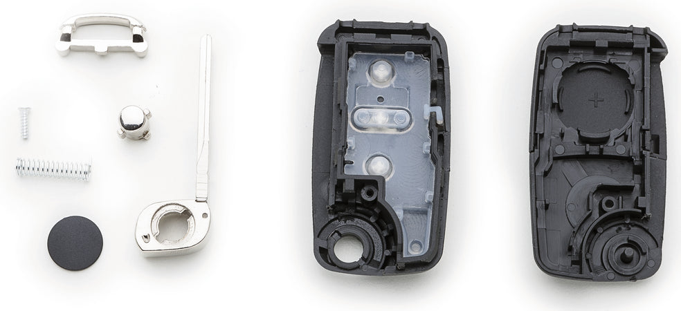 Silca Guscio Chiave Auto Hu66Brs8 (3 Bottoni)