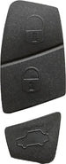 Silca Guscio Chiave Auto Siprs8 (3 Bottoni)