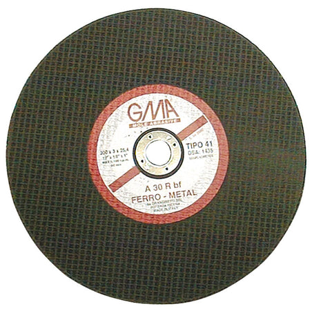 Sisa Mole Disco Abrasivo Per Ferro Ø Mm. 300X3,5X30 10.00 Pz