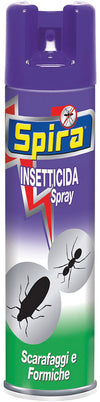 Spira Insetticida Spray Scarafaggi E Formiche Ml. 400 12.00 Pz
