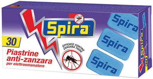 Spira Ricarica Piastrine Per Elettroemanatore 30 Pz. 24.00 Pz