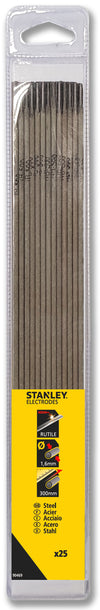 Stanley Elettrodo Per Saldatura Rutilico Ø Mm. 2,0X300 (25 Pz.)