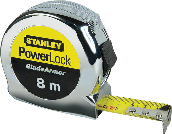Stanley Flessometro Powerlock Blade Armor Mt. 8X25 Mm.