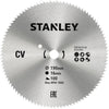 Stanley Lama Cromata X10215-Xj Per Sega Circolare Ø Mm. 190 - 100 Denti