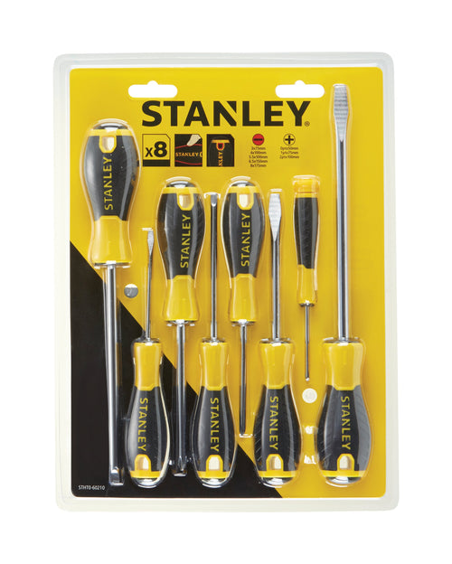 Stanley Serie Giraviti Essential 8 Pz.