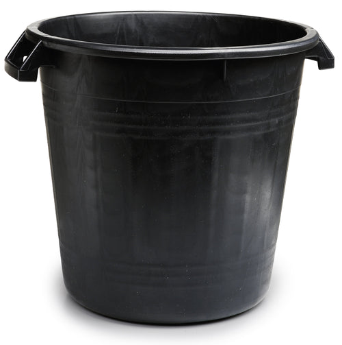 Stefanplast Bidone Per Immondizia Lt. 50 - Ø Cm. 45X48 H Col. Nero