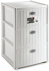 Stefanplast Cassettiera Elegance 3 Cassetti - Cm. 40X40X60 H Col. Bianco