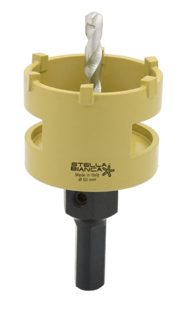 Stella Bianca Fresa A Tazza Per Edilizia Ø Mm.50