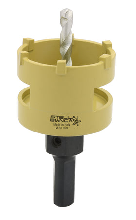 Stella Bianca Fresa A Tazza Per Edilizia Ø Mm.65